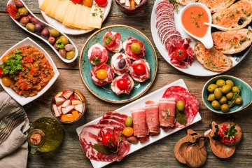 Mediterranean cuisine is a variety of dishes and the quintessence of tastes, an inexhaustible source of healthy nutrition and a guarantee of longevity...