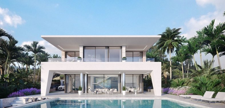 Villas exclusivas con vistas panorámicas al mar en Manilva, Costa del Sol — фото 1