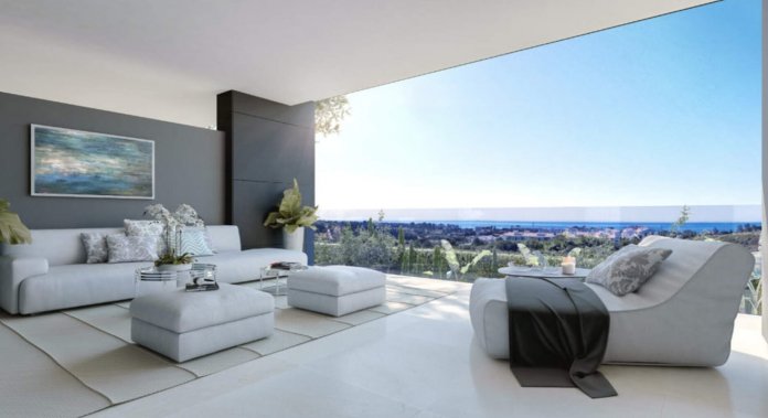 Apartments in high-tech style in a new residential area in Estepona, Costa del Sol — image 4