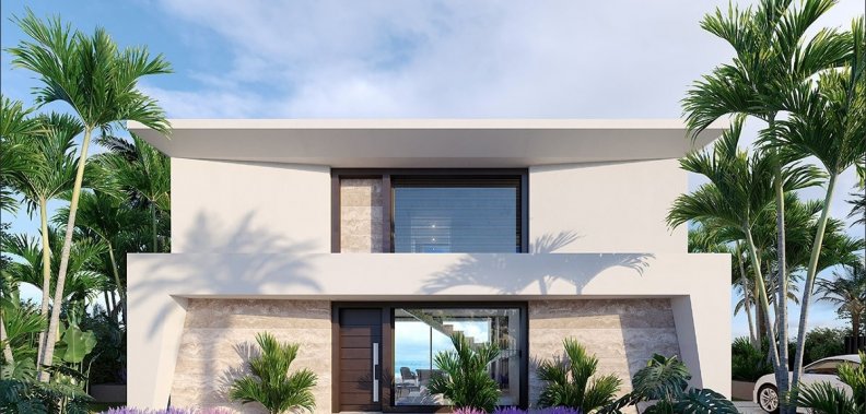 Villas exclusivas con vistas panorámicas al mar en Manilva, Costa del Sol — фото 4