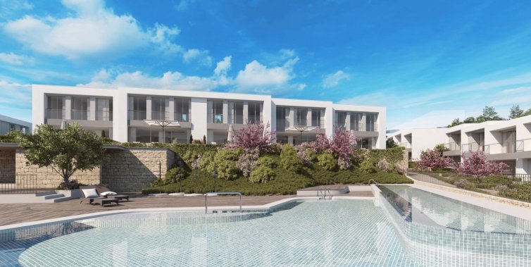 Adosado en un nuevo complejo residencial en Mijas Costa, Costa del Sol — фото 1
