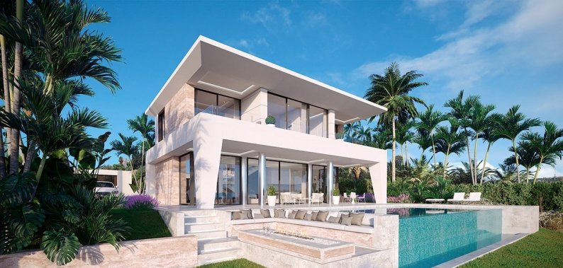 Villas exclusivas con vistas panorámicas al mar en Manilva, Costa del Sol — фото 3