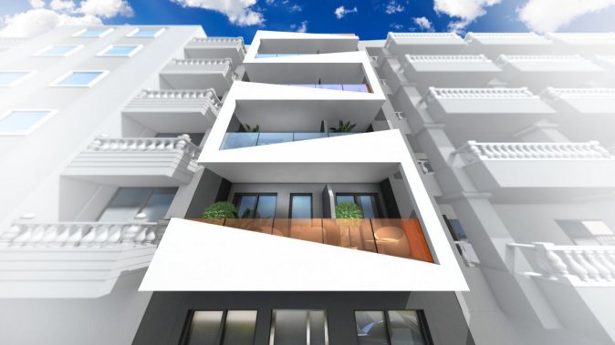 Apartments at 600 m from the sea in Torrevieja — image 1