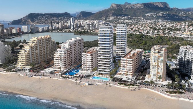 Apartamento de un dormitorio 1+1 en primera línea en Calpe — фото 2