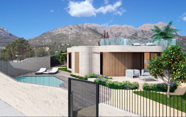 Villa original de diseño en Polop, Alicante — фото 3