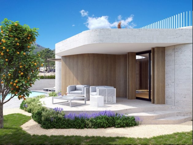 Villa original de diseño en Polop, Alicante — фото 2