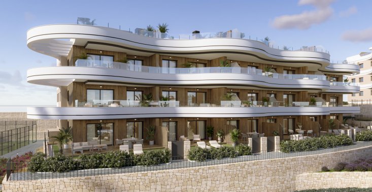 Apartamento de 3 habitaciones en un nuevo complejo residencial en Finestrat — фото 3