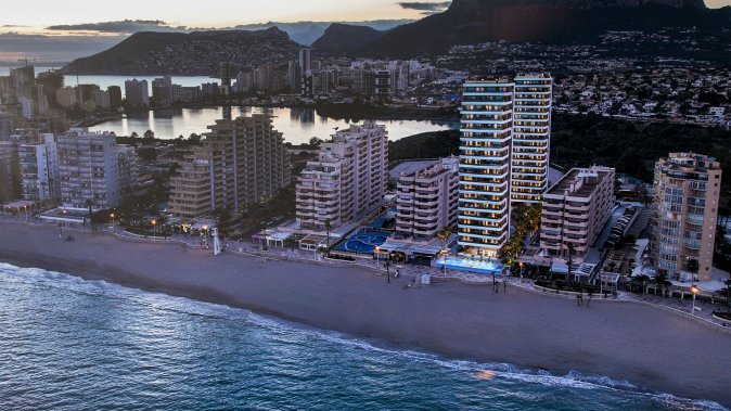 Apartamento de un dormitorio 1+1 en primera línea en Calpe — фото 3