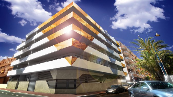 Apartments at 20 m from the sea in Torrevieja — image 1