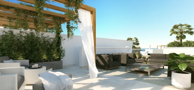Casas adosadas en estilo escandinavo en Mijas Costa, Costa del Sol — фото 3