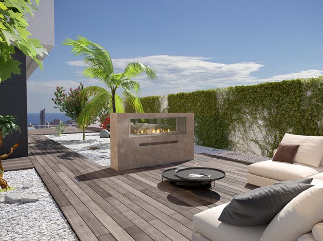 Nueva villa ultramoderna en una zona residencial de lujo en Benidorm a 2 km del mar — фото 2