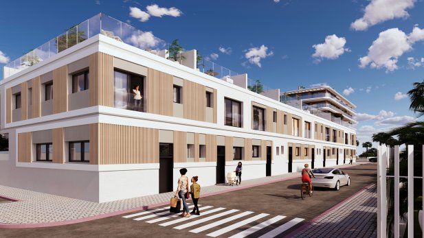 Two-bedroom penthouse on El Puig beach in Valencia