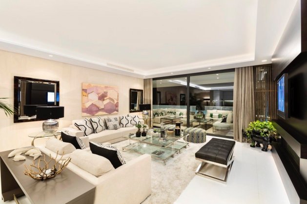 Luxury apartments in New Golden Mile, Marbella — image 1
